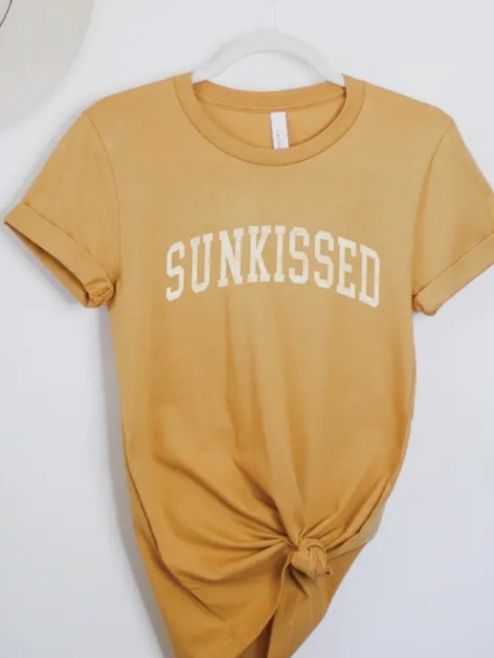 Sunkissed Mustard Yellow T-shirt.NWT
